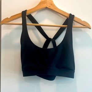 Women's Black Sports Bra